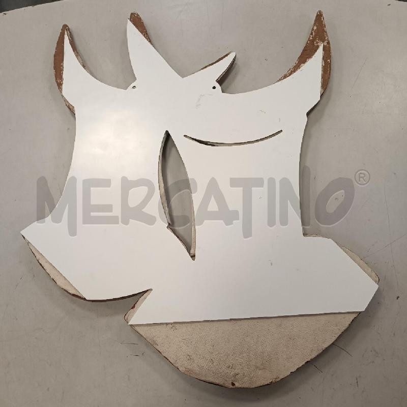 SCULTURA CERAMICA RAKI VALDOSTANA MUCCHE | Mercatino dell'Usato Burolo 2