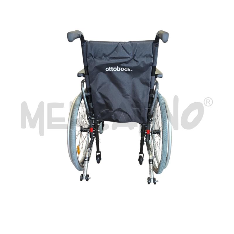 SEDIA A ROTELLE NERA | Mercatino dell'Usato Burolo 3
