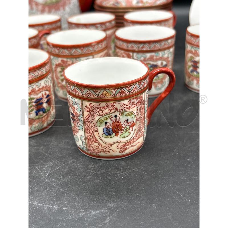SERVIZIO CAFFE PZ10+2 GIAPONESE MARRONE | Mercatino dell'Usato Burolo 2