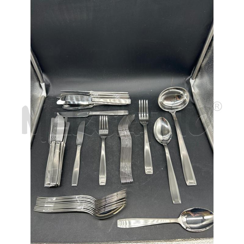 SERVIZIO POSATE PZ12X4+3 ACCIAIO | Mercatino dell'Usato Burolo 1