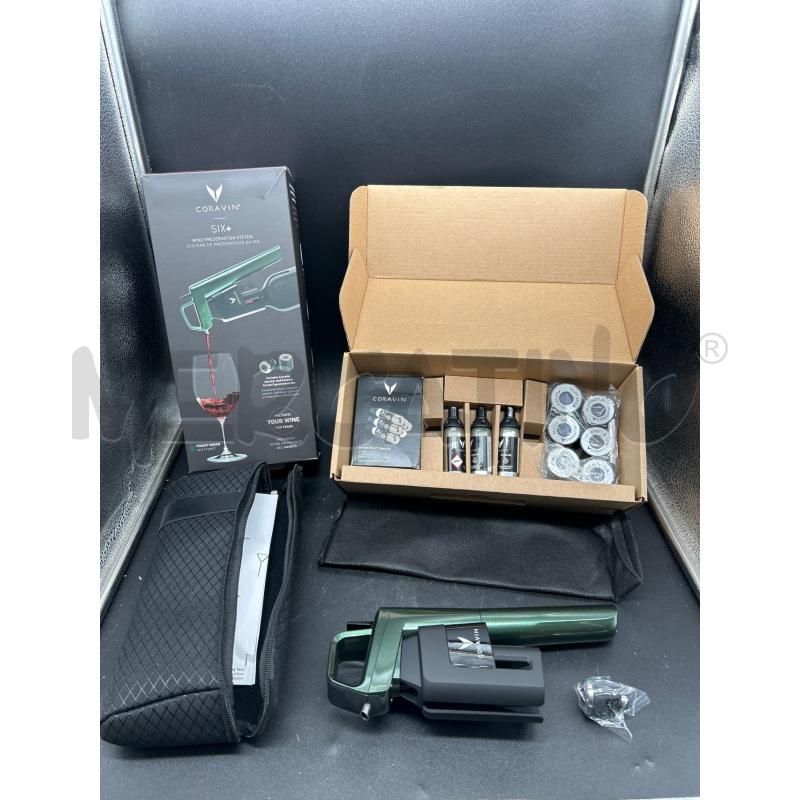 SET SALVA VINO CORAVIN SIX | Mercatino dell'Usato Burolo 1