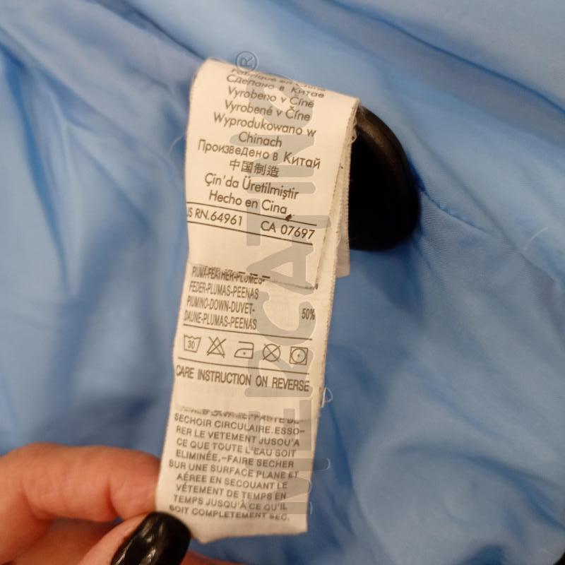 SMANICATO BAMBINO AZZURRO  CAPPUCCIO ZIP IMBOTTITURA IN PIMUNO | Mercatino dell'Usato Burolo 4