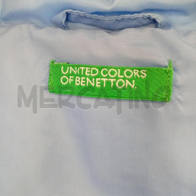 SMANICATO BAMBINO AZZURRO  CAPPUCCIO ZIP IMBOTTITURA IN PIMUNO | Mercatino dell'Usato Burolo 5