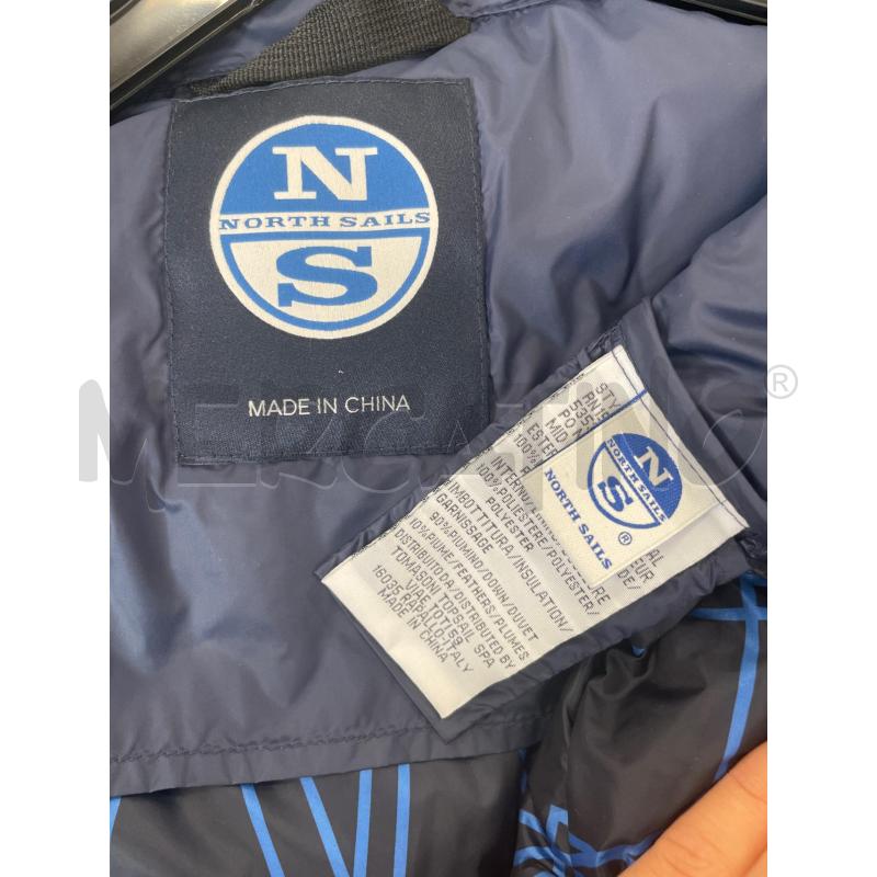 SMANICATO UOMO NORTH SAILS BLU TRAPUNTATO | Mercatino dell'Usato Burolo 4