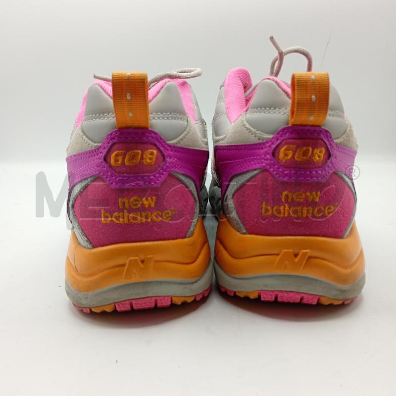 SNEACKERS NEWBALANCE 608 BEIGE FUCSIA VIOLA | Mercatino dell'Usato Burolo 4