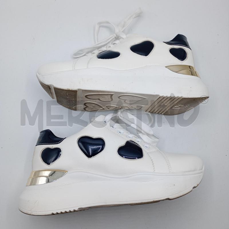 SNEAKERS DONNA BRACCIALINI BIANCHE  | Mercatino dell'Usato Burolo 2