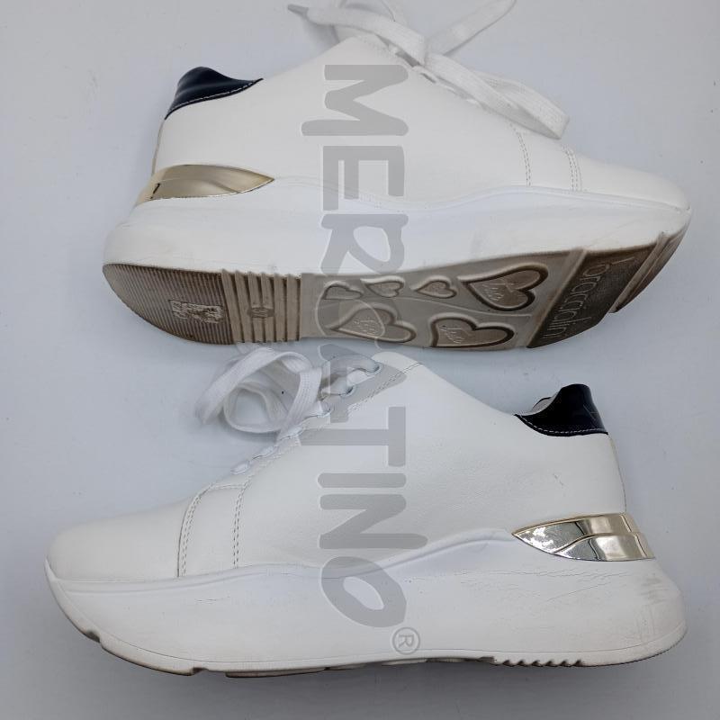 SNEAKERS DONNA BRACCIALINI BIANCHE  | Mercatino dell'Usato Burolo 3