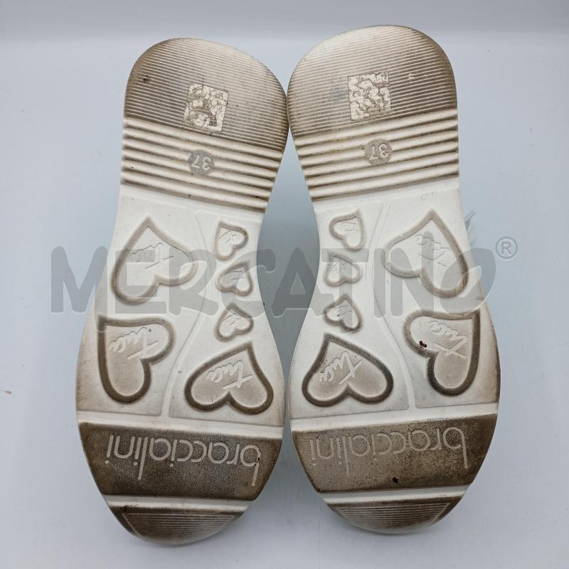 SNEAKERS DONNA BRACCIALINI BIANCHE  | Mercatino dell'Usato Burolo 5