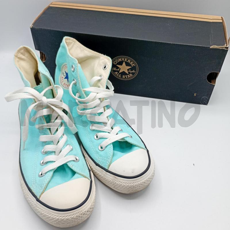 SNEAKERS DONNA CONVERSE AZZURRE ALTE+SCATOLA | Mercatino dell'Usato Burolo 1