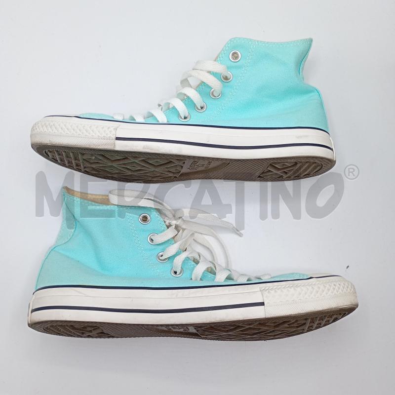 SNEAKERS DONNA CONVERSE AZZURRE ALTE+SCATOLA | Mercatino dell'Usato Burolo 2