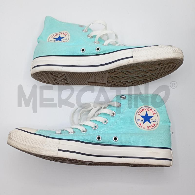 SNEAKERS DONNA CONVERSE AZZURRE ALTE+SCATOLA | Mercatino dell'Usato Burolo 3