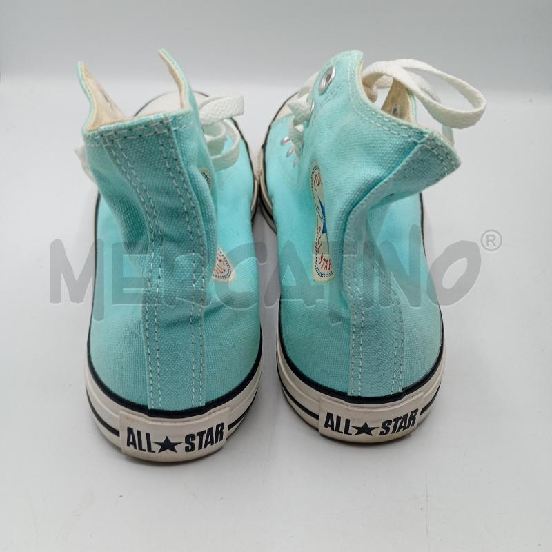 SNEAKERS DONNA CONVERSE AZZURRE ALTE+SCATOLA | Mercatino dell'Usato Burolo 4