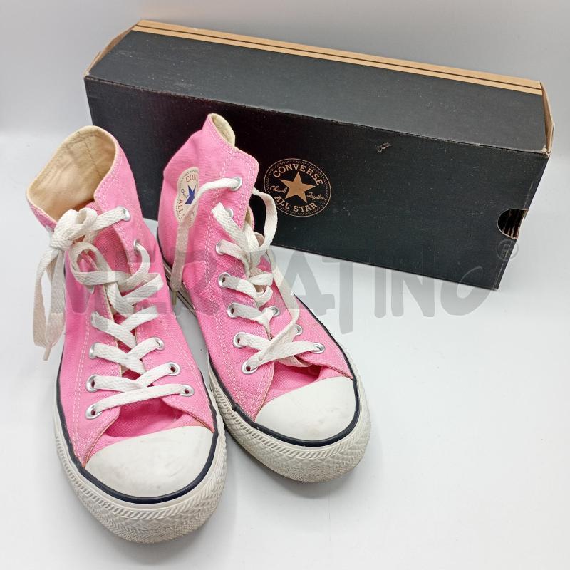 SNEAKERS DONNA CONVERSE FUCSIA ALTE+SCATOLA | Mercatino dell'Usato Burolo 1
