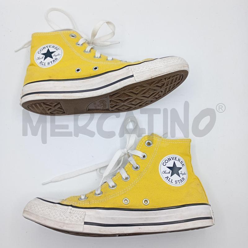 SNEAKERS DONNA CONVERS ALL STAR GIALLE CHUCKTAYLOR | Mercatino dell'Usato Burolo 3
