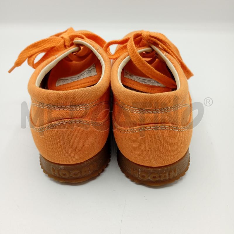 SNEAKERS DONNA HOGAN ARANCIONE | Mercatino dell'Usato Burolo 4