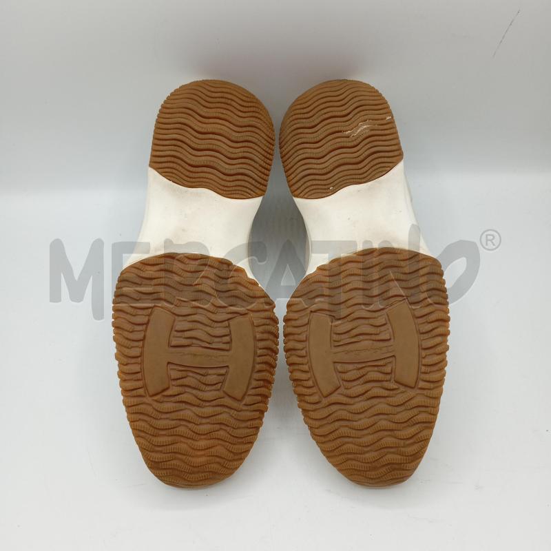 SNEAKERS DONNA HOGAN INTERACTIVE BEIGE+SCATOLA | Mercatino dell'Usato Burolo 5