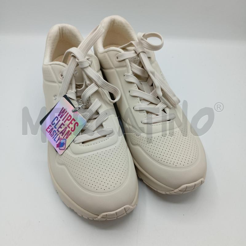 SNEAKERS DONNA SKECHERS BEIGE  | Mercatino dell'Usato Burolo 1