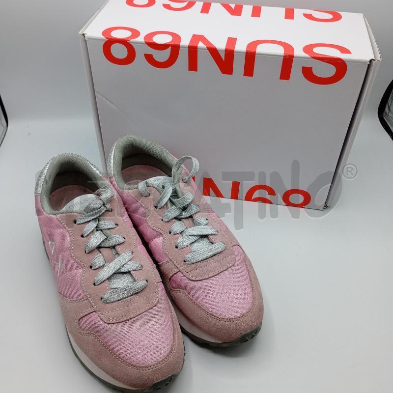 SNEAKERS DONNA SUN68 ROSA ARGENTO+SCATOLA | Mercatino dell'Usato Burolo 1