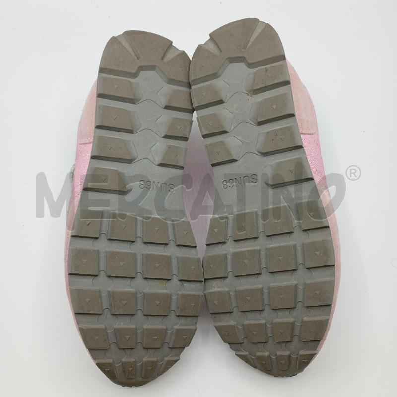 SNEAKERS DONNA SUN68 ROSA ARGENTO+SCATOLA | Mercatino dell'Usato Burolo 5