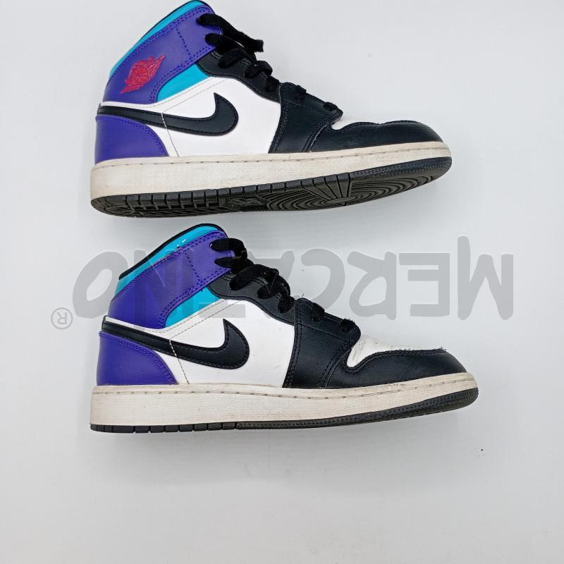 SNEAKERS JORDAN 1 AZZURRO VIOLA  | Mercatino dell'Usato Burolo 2