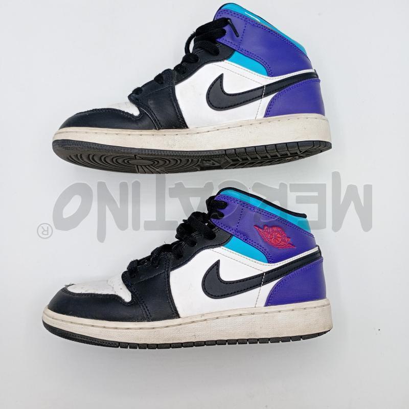 SNEAKERS JORDAN 1 AZZURRO VIOLA  | Mercatino dell'Usato Burolo 3