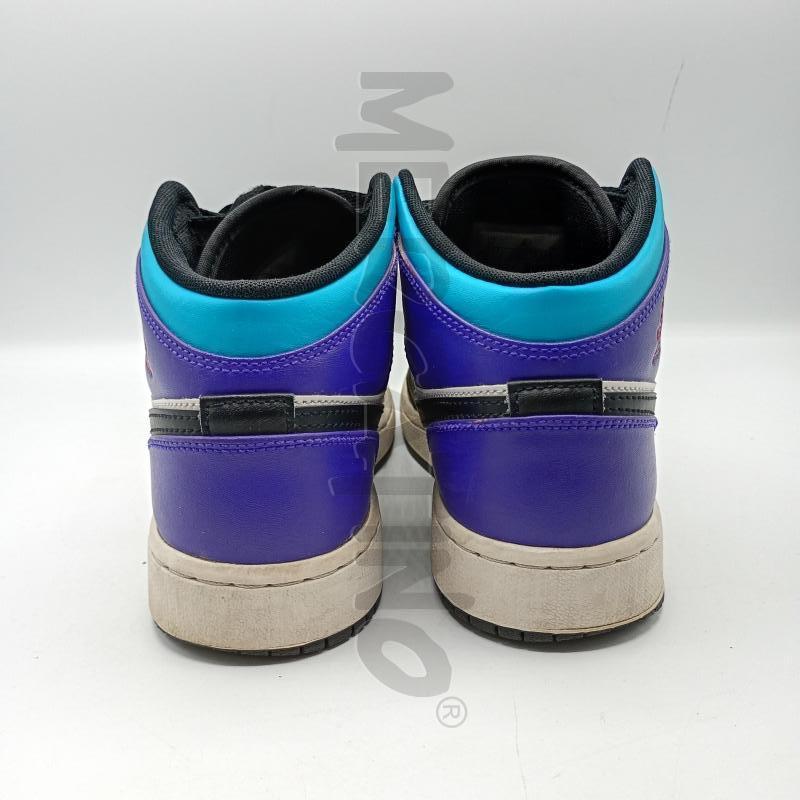 SNEAKERS JORDAN 1 AZZURRO VIOLA  | Mercatino dell'Usato Burolo 4