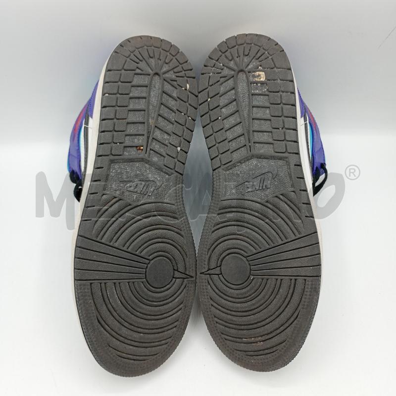 SNEAKERS JORDAN 1 AZZURRO VIOLA  | Mercatino dell'Usato Burolo 5