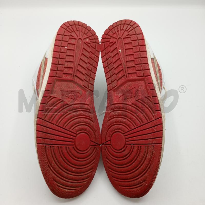 SNEAKERS JORDAN 1 LOW SPADES ROSSO BIANCHE | Mercatino dell'Usato Burolo 5