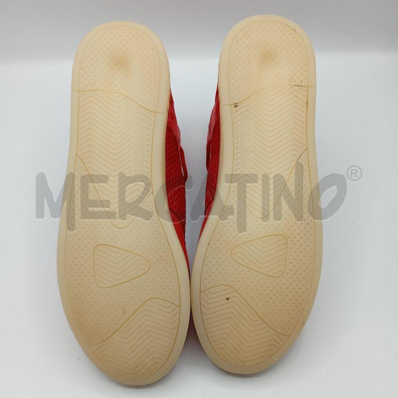 SNEAKERS UOMO ADIDAS TUBULAR ROSSO SCAMOSCIATO STRAPPI STRINGHE | Mercatino dell'Usato Burolo 5