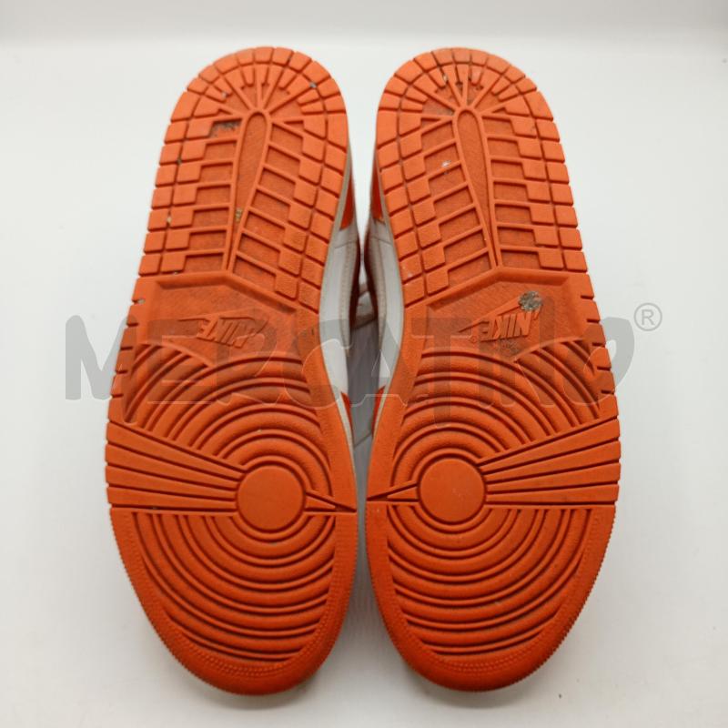 SNEAKERS UOMO AIR JORDAN 1 ARANCIO BIANCO ALTE  | Mercatino dell'Usato Burolo 5