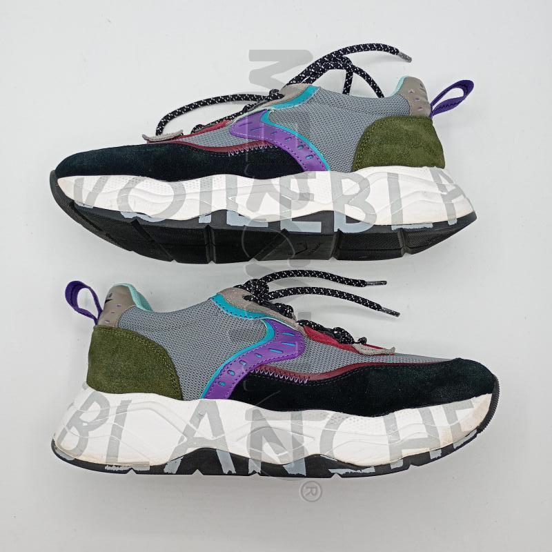SNEAKERS VOILE BLANCHE GRIGIO  BRODOUX NERO | Mercatino dell'Usato Burolo 2