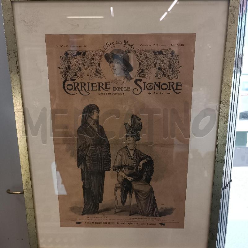STAMPA CORRIERE DELLE SIGNORE 1913 | Mercatino dell'Usato Burolo 1