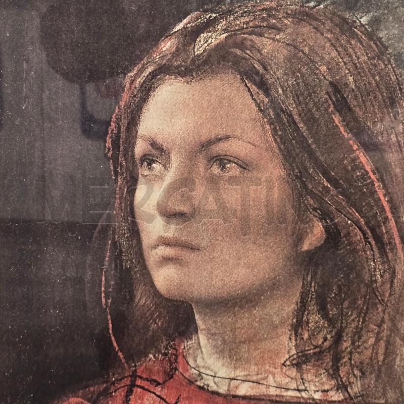 STAMPA DONNA CORNICE DORATA | Mercatino dell'Usato Burolo 2