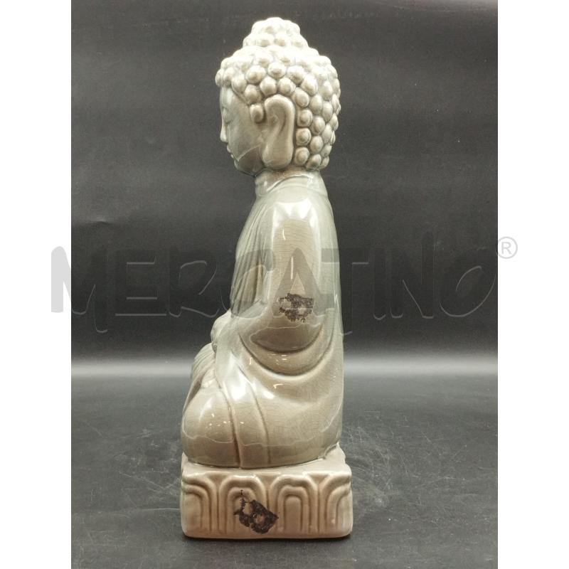 STATUA GRANDE BUDDHA LEGNO  Mercatino dell'Usato Acerra