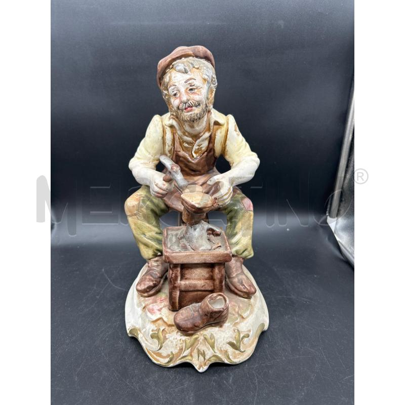 STATUA CALZOLAIO CAPODIMONTE | Mercatino dell'Usato Burolo 1