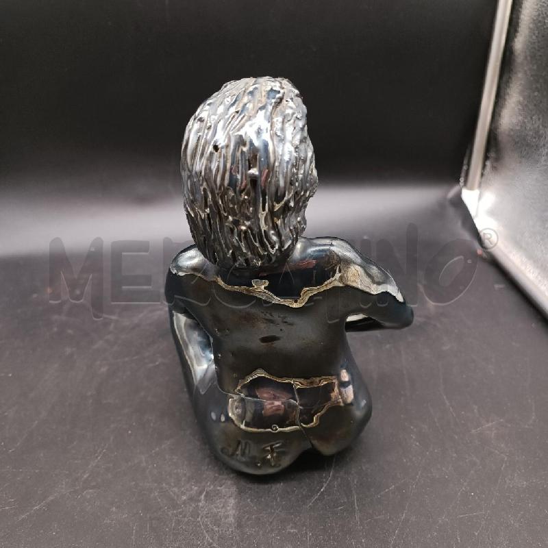 STATUA DONNA SEDUTA CERAMICA | Mercatino dell'Usato Burolo 3