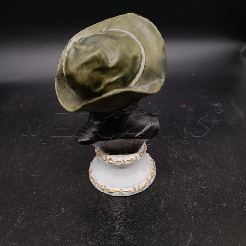 STATUINA BUSTO RAGFAZZO ALPINO CERAMICA | Mercatino dell'Usato Burolo 3