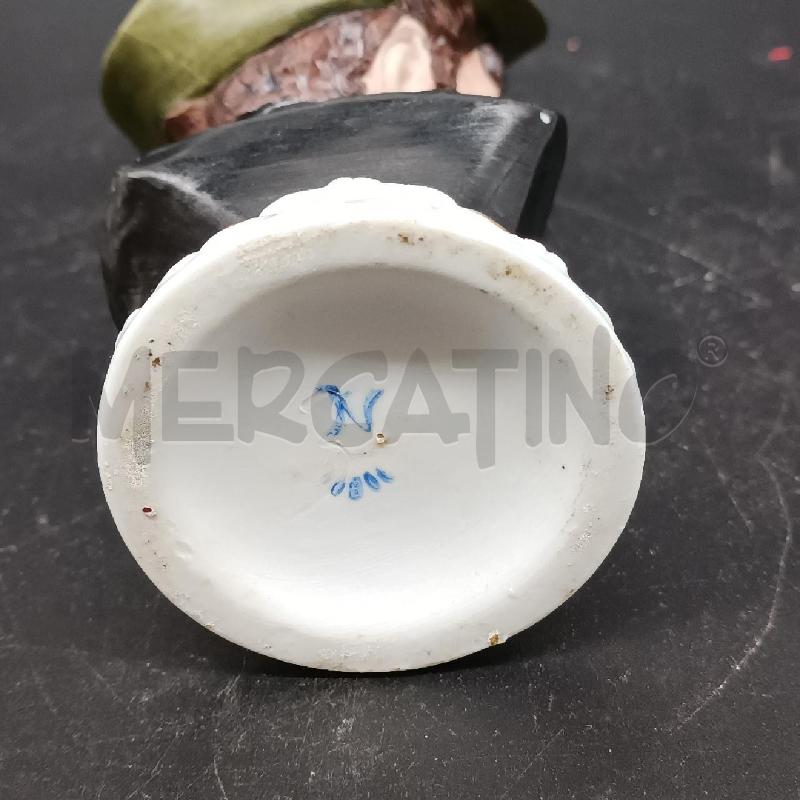 STATUINA BUSTO RAGFAZZO ALPINO CERAMICA | Mercatino dell'Usato Burolo 4