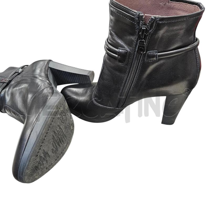 STIVALETTI DONNA NERO GIARDINI ZIP LATERALE | Mercatino dell'Usato Burolo 4