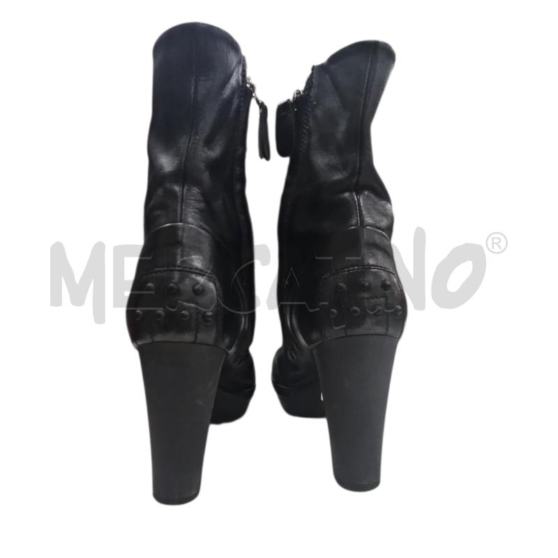 STIVALETTI DONNA TOD'S NERI CON ZIP  | Mercatino dell'Usato Burolo 2