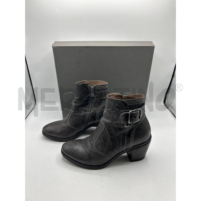 STIVALI DONNA NERO GIARDINI GRIGIO CON FIBIA | Mercatino dell'Usato Burolo 2