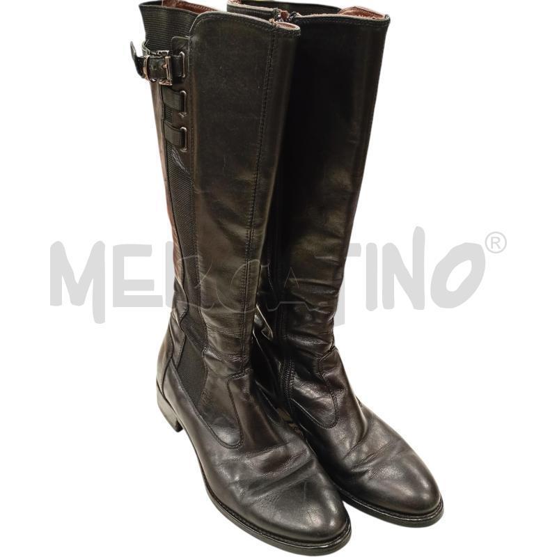 STIVALI DONNA NERO GIARDINI PELLE | Mercatino dell'Usato Burolo 1