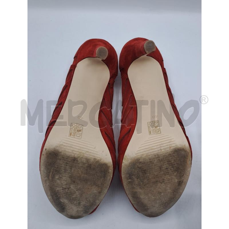 TACCHI GUESS ROSSO OPENTOE+SCATOLA | Mercatino dell'Usato Burolo 5