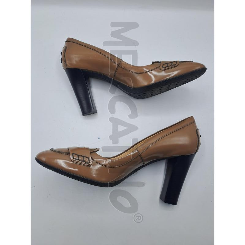 TACCHI TODS MARRONICNO VERNICE+SCATOLA | Mercatino dell'Usato Burolo 3