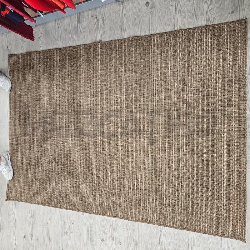 TAPPETO 130X190 MARRONE TORTORA INCANAPATO | Mercatino dell'Usato Burolo 2