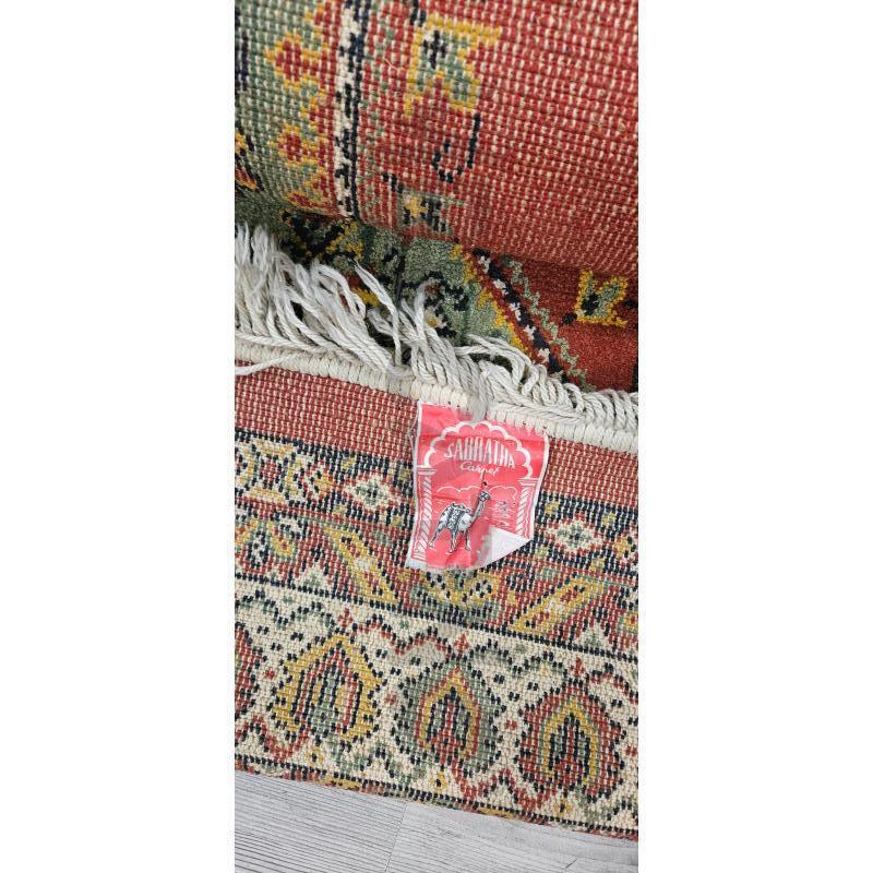 TAPPETO PERSIANO SABRATHA ROSSO E VERDE 250X150M  | Mercatino dell'Usato Burolo 3