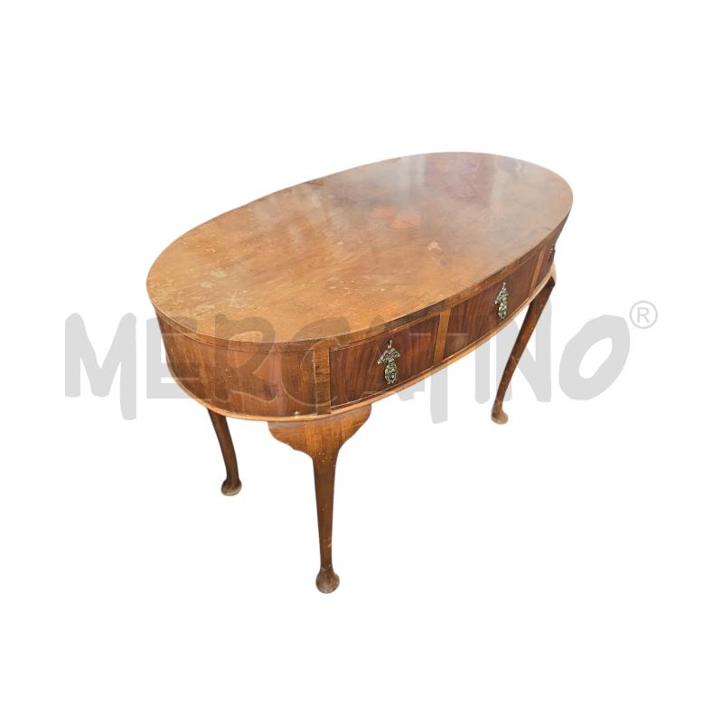TAVOLINO OVALE LEGNO | Mercatino dell'Usato Burolo 2