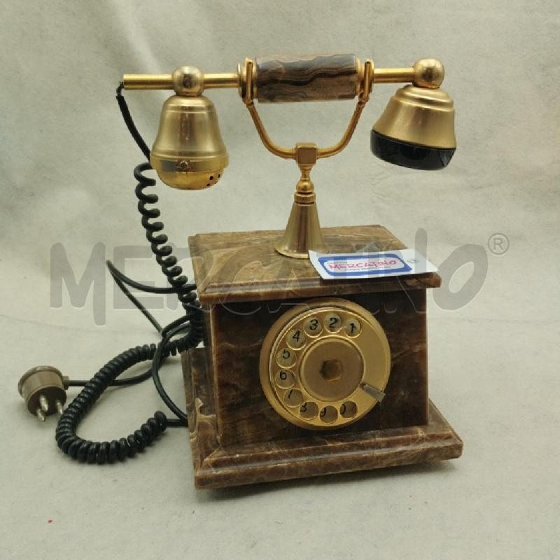 TELEFONO VINTAGE IN MARMO | Mercatino dell'Usato Burolo 1