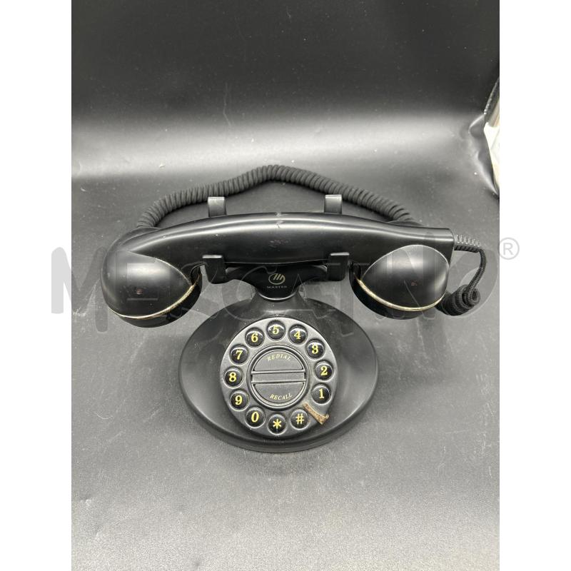 TELEFONO VINTAGE NERO | Mercatino dell'Usato Burolo 1