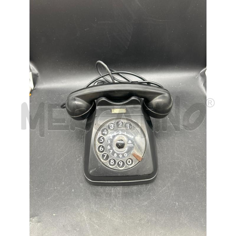 TELEFONO VINTAGE NERO | Mercatino dell'Usato Burolo 1